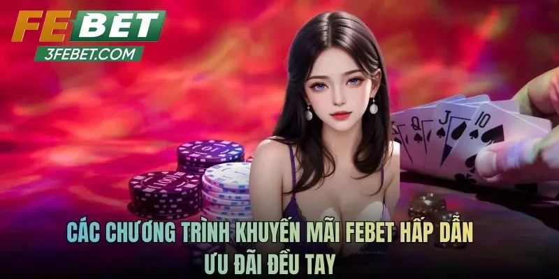 Chính sách khuyến mãi hấp dẫn tại febet