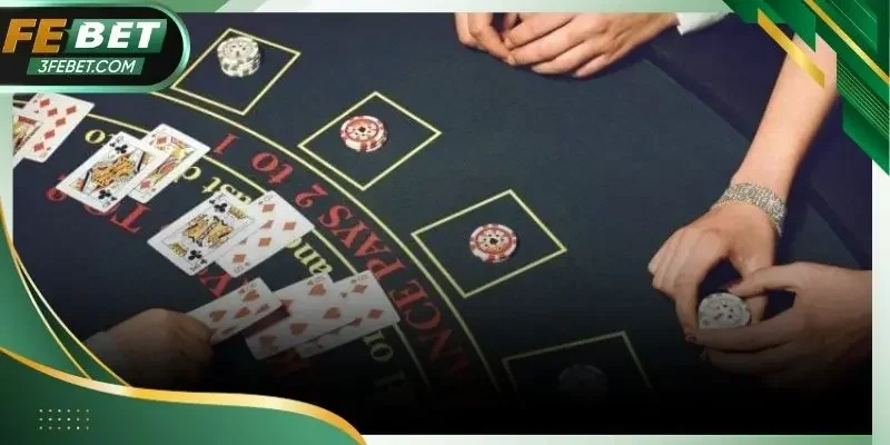 Giao diện blackjack hiện đại với thao tác nhanh và trực quan