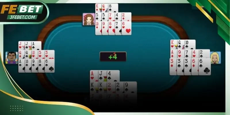 Cách xếp bài linh hoạt giúp tăng khả năng chiến thắng