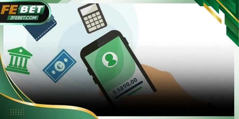 Giao diện nạp tiền trực tiếp trên ứng dụng Febet với thao tác rõ ràng, thân thiện