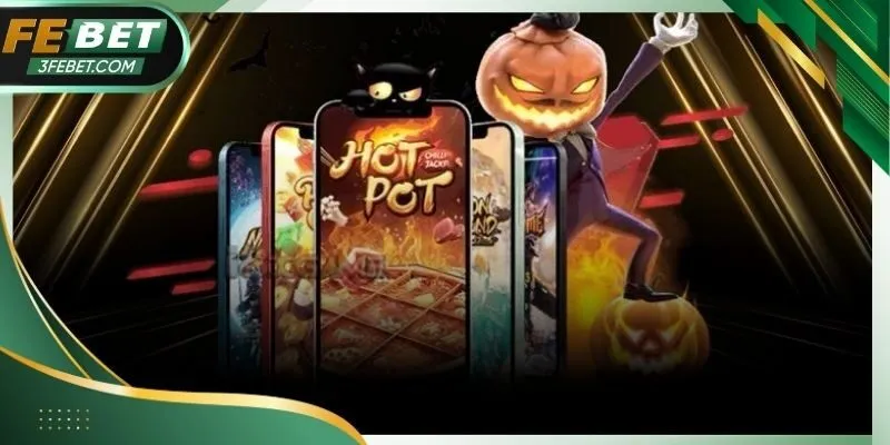 Các máy Nổ Hũ Febet với giao diện sinh động và dễ chơi