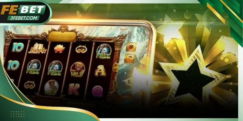 Giao diện chọn máy và quay Nổ Hũ Febet trực quan